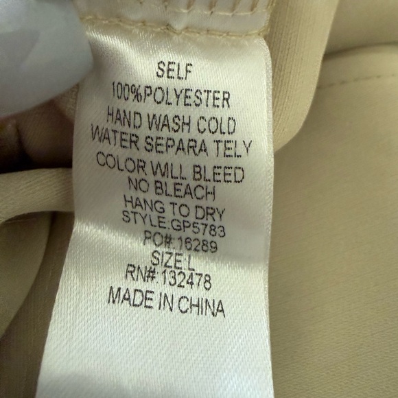 Vici Beige Wide Leg Pants - Picture 6 of 6